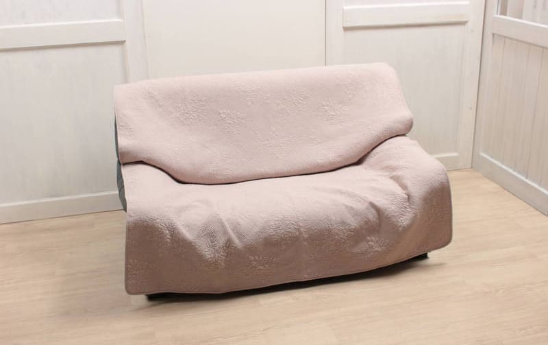 多針キルト マルチカバー 約135×195cm [Rose Colline]