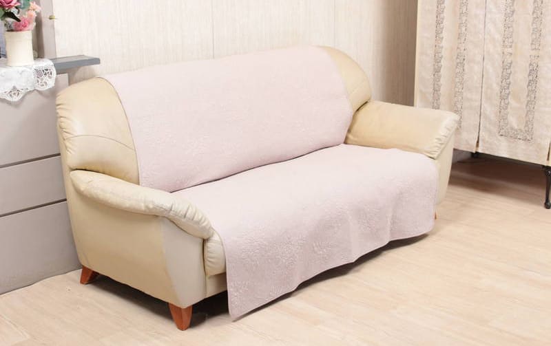 多針キルト マルチカバー 約135×195cm [Rose Colline]