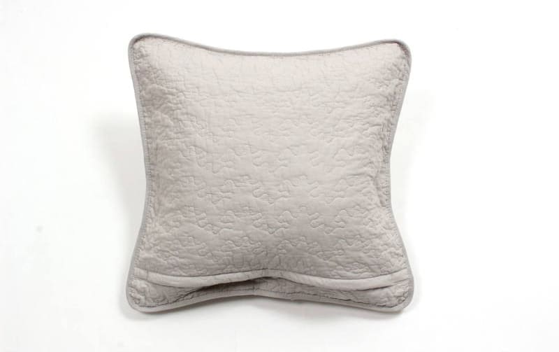 クッションカバー コットンキルト 約45×45cm [Jardin d’Argent]