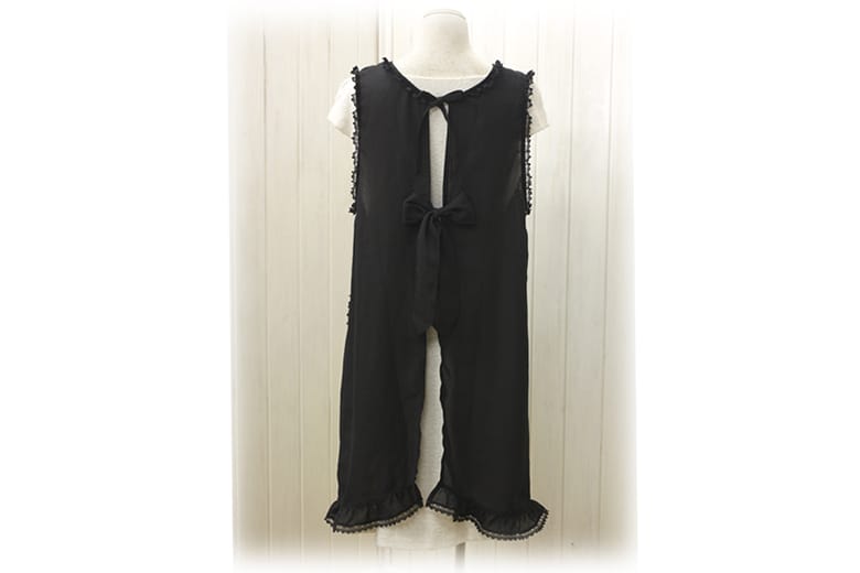 エプロン　約90×106cm [Black formal]