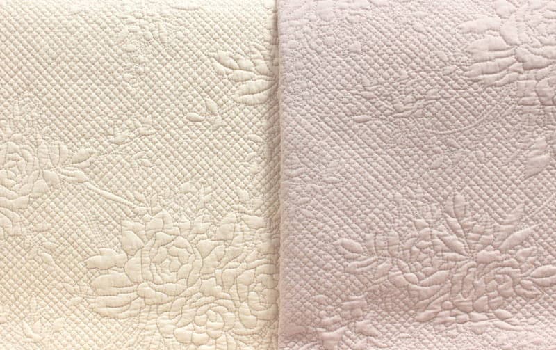 多針キルト マルチカバー 約195×245cm [Rose Colline]｜インテリア