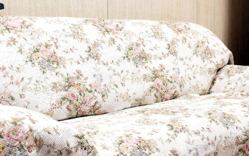 多針キルト マルチカバー 約195×245cm [Rose Colline]