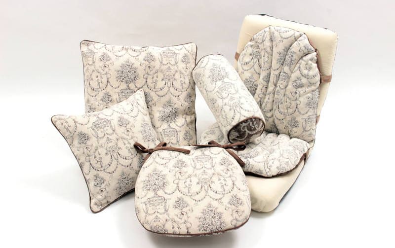 シェニール織 マット 約70×120cm [Toile Classique]