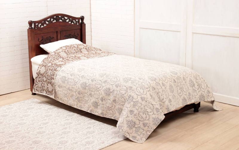 シェニール織 マルチカバー 約200×250cm [Toile Classique]