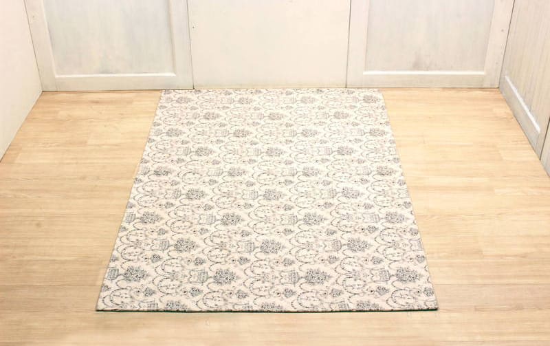 シェニール織 ラグ 約130×185cm [Toile Classique]