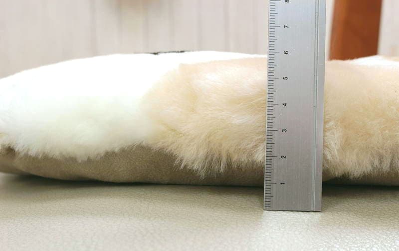 ムートン 円形シートクッション（ひつじ） 約40cm｜アミ