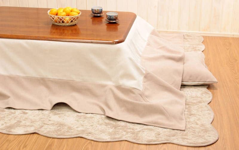起毛素材 こたつカバー 約205×205cm