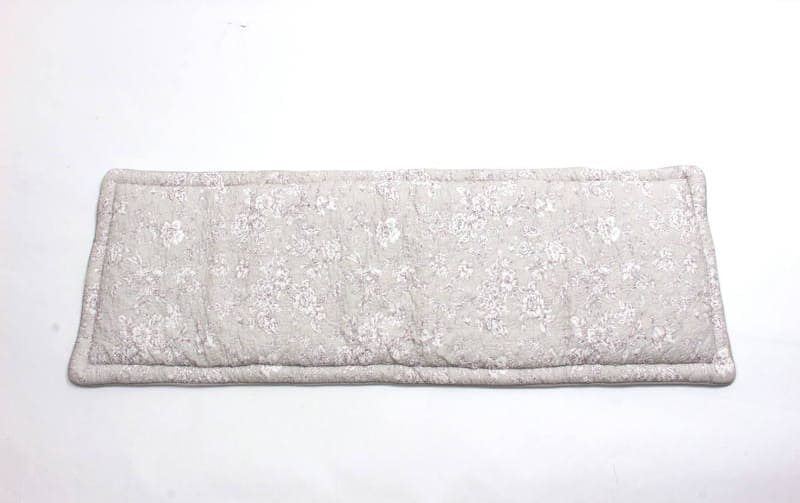 ロングシートクッション コットンキルト 約50×120cm [Jardin d’Argent]