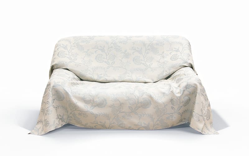マルチカバー ザクロ柄 ジャカード織 約200×200cm
