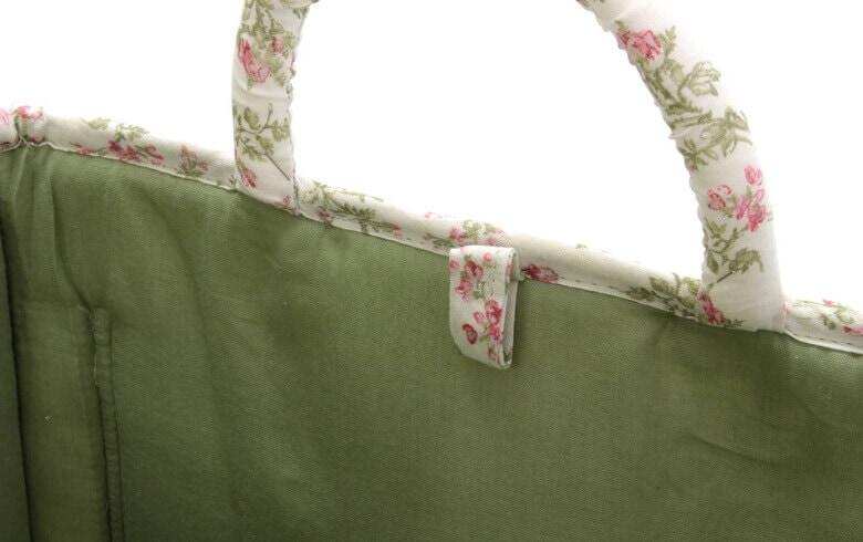 【SALE】コットンキルト 403 ソフトバスケット 約31×26×25cm