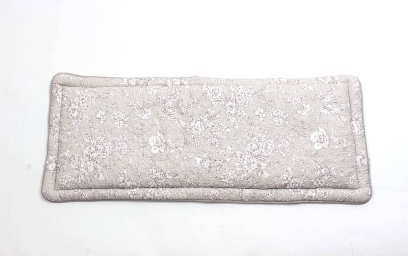 ロングシートクッション コットンキルト 約60×170cm [Jardin d’Argent]
