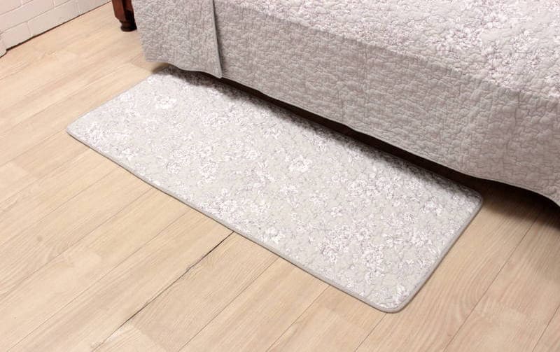 ロングマット コットンキルト 約50×120cm [Jardin d’Argent]