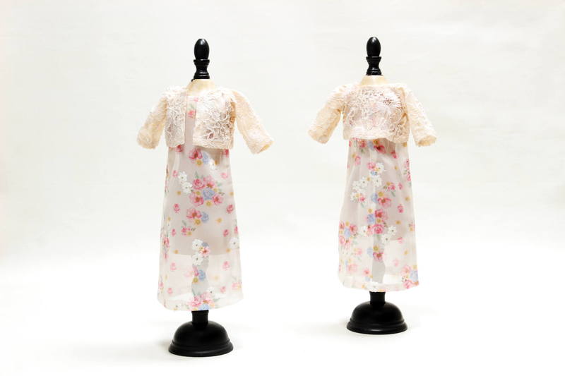 【着せ替え用】ワンピース＆ボレロセット
