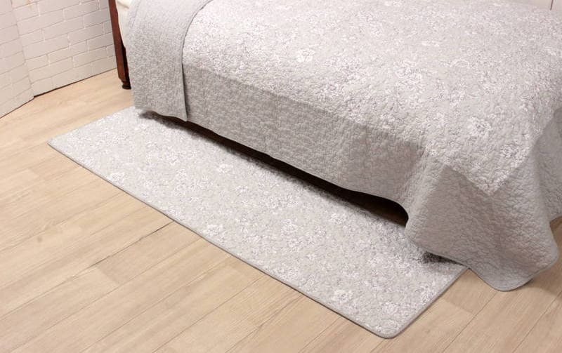 ロングマット コットンキルト 約50×180cm [Jardin d’Argent]