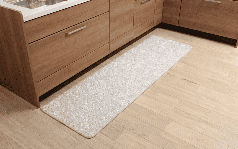 ロングマット コットンキルト 約50×180cm [Jardin d’Argent]
