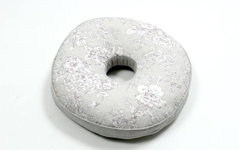 円座クッション コットンキルト 約40cm [Jardin d'Argent]｜インテリア