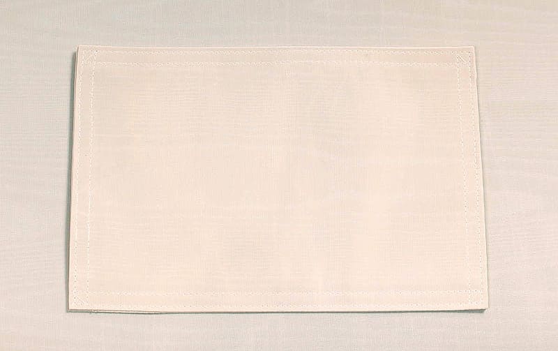 モアレ 撥水ジャカード ティーマット 約20×30cm [Serein]