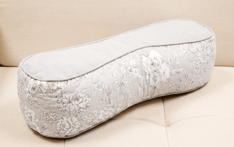 腰当クッション コットンキルト 約12×43cm [Jardin d’Argent]