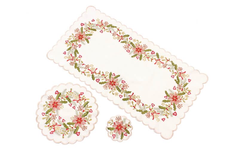 Xmas コースター 約12cm