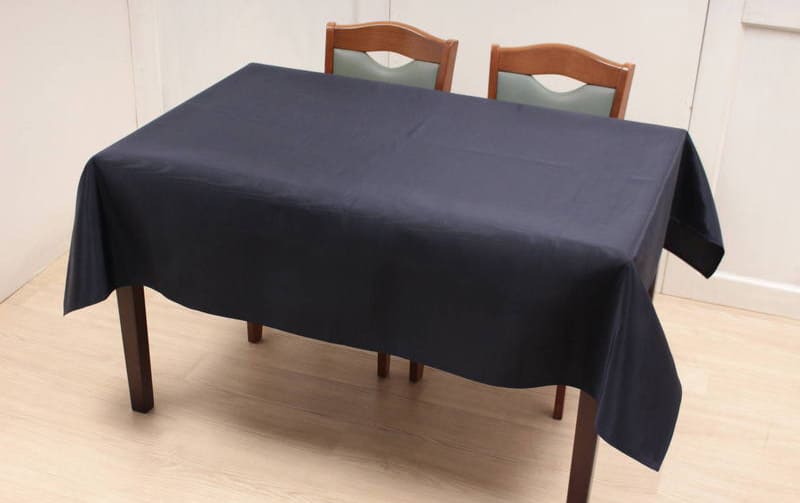 モアレ 撥水ジャカード テーブルクロス 約140×170cm [Serein]