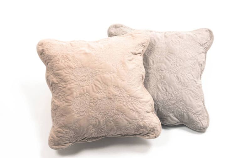 クッションカバー マイクロファイバーキルト 約45×45cm [Chaleur Quilt]