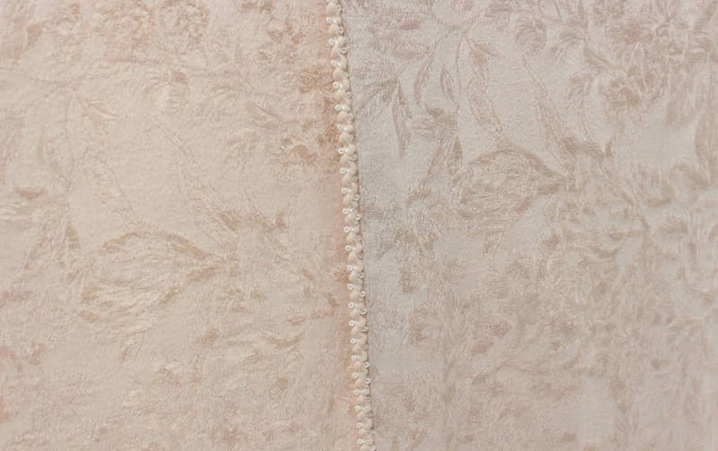 クロスオーバーのれん ジャカード織 約85×150cm [Heritage Rose]