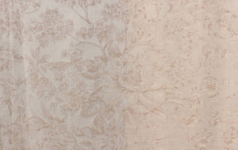 クロスオーバーのれん ジャカード織 約85×150cm [Heritage Rose]