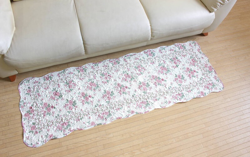 【SALE】コットンキルト 403 ロングマット 約50×150cm
