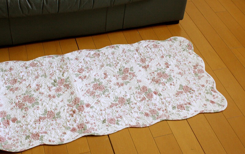 【SALE】コットンキルト 403 ロングマット 約50×150cm