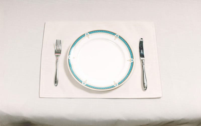 モアレ 撥水ジャカード ランチョンマット 約32×45cm [Serein]