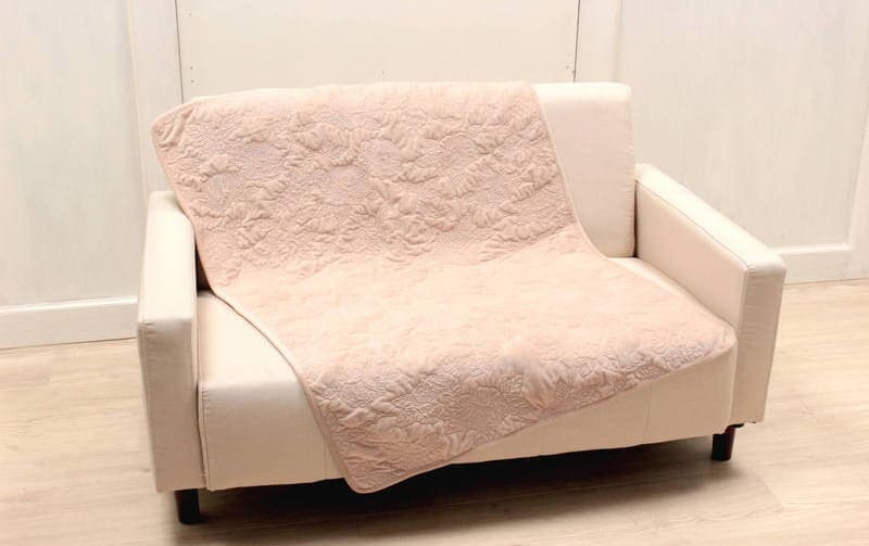 ブランケット マイクロファイバーキルト 約105×75cm [Chaleur Quilt]