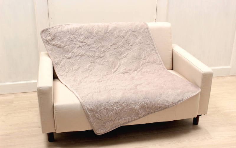 ブランケット マイクロファイバーキルト 約105×75cm [Chaleur Quilt]