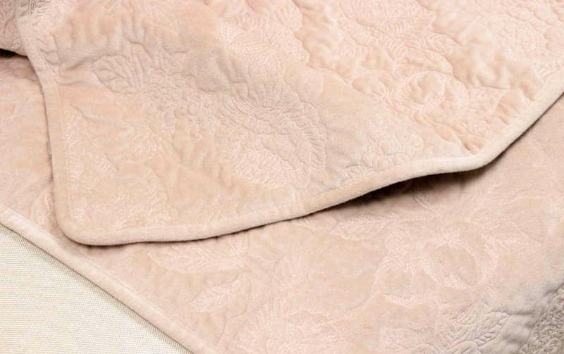 ブランケット マイクロファイバーキルト 約105×75cm [Chaleur Quilt]