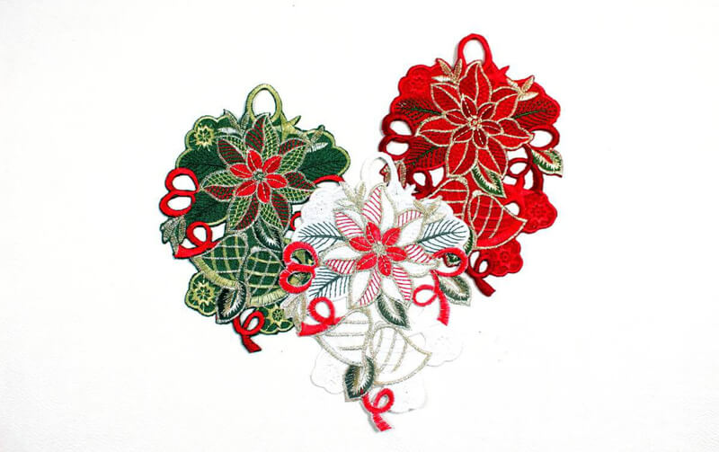 Xmas オーナメント（ベル） 約15.5×11cm