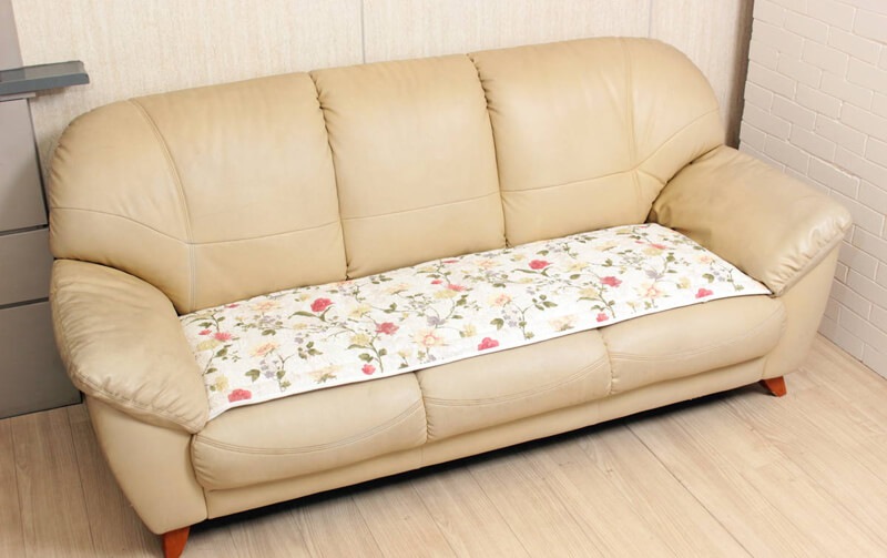 コットン多針キルト ロングシートクッション 約50×150cm [chill flower]