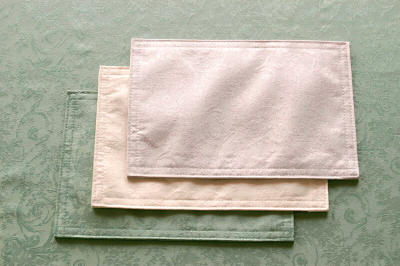 撥水ジャカード織 ティーマット 約20×30cm [CLASSY]