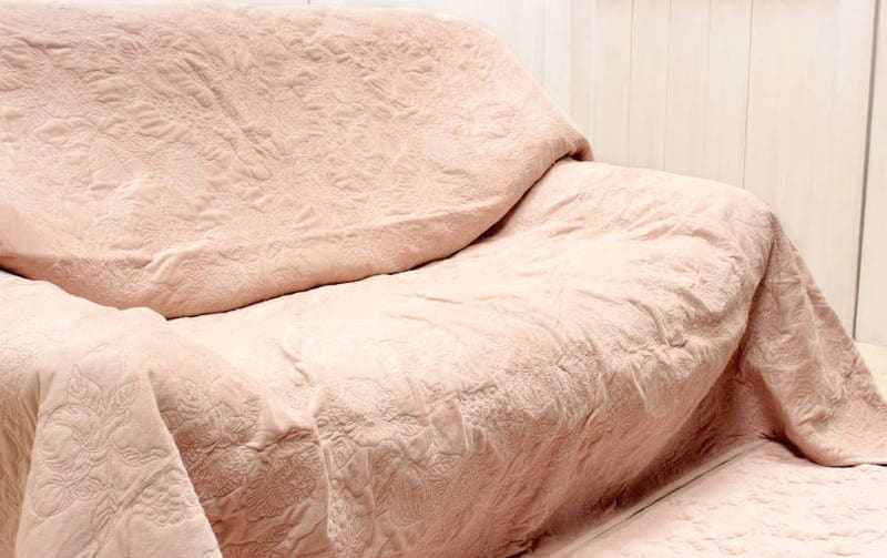 マルチカバー マイクロファイバーキルト 約200×200cm [Chaleur Quilt]