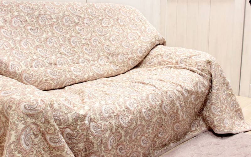 マルチカバー マイクロファイバーキルト 約200×200cm [Chaleur Quilt]