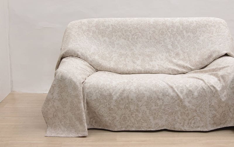 マルチカバー ジャカード織 約215×260cm [Heritage Rose]｜インテリア