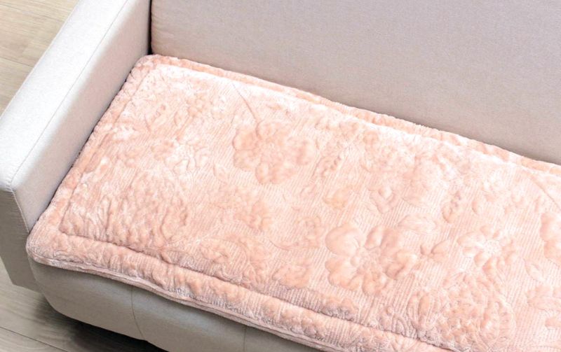 マイクロファイバー ロングシートクッション 約50×150cm [sculpture]