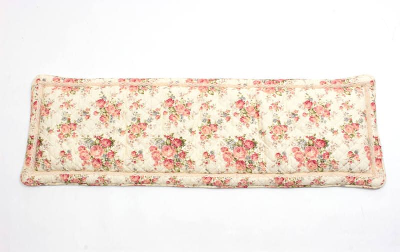 コットンキルト ロングシートクッション 約50×150cm [Rose Mellow]