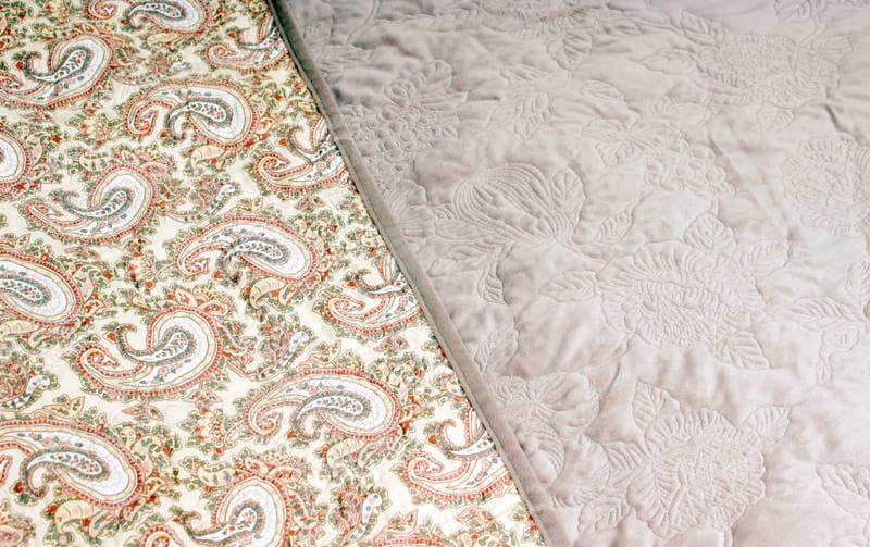 マルチカバー マイクロファイバーキルト 約200×250cm [Chaleur Quilt]