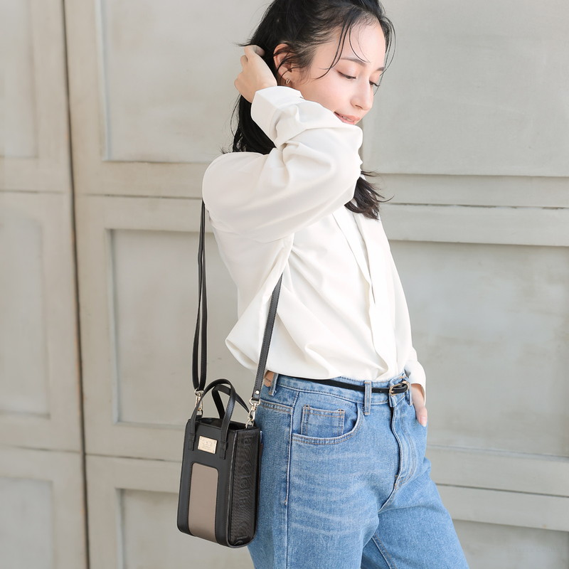 Clelia | バッグ,ショルダーバッグ |ベルトデザイン2wayミニショルダー