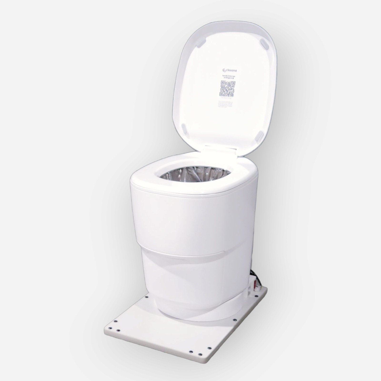 クレサナC1トイレ本体 ポータブル スリム（AC100V対応）