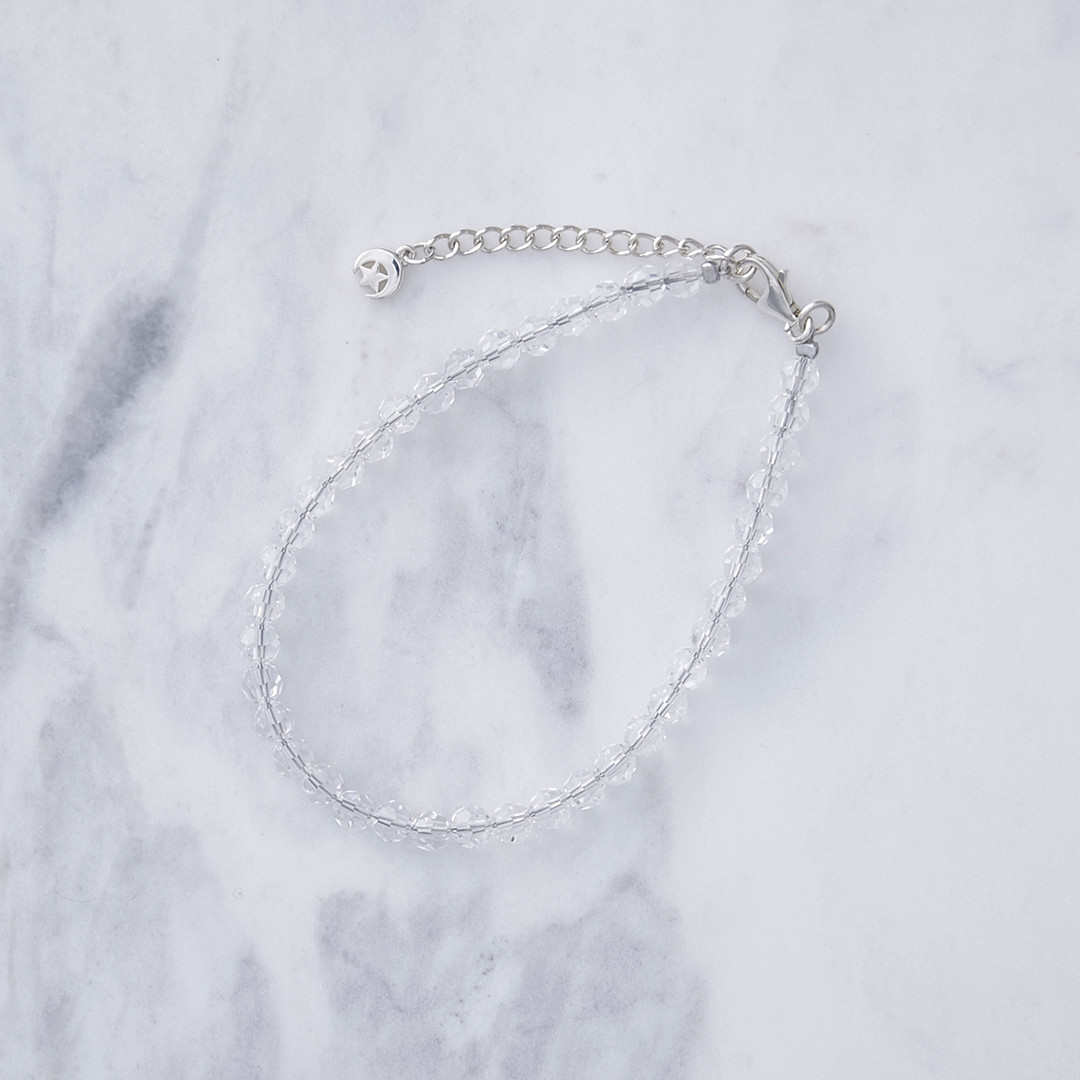 CRYSTAL GLASS BRACELET ���ꥹ���륰�饹�֥쥹��å�