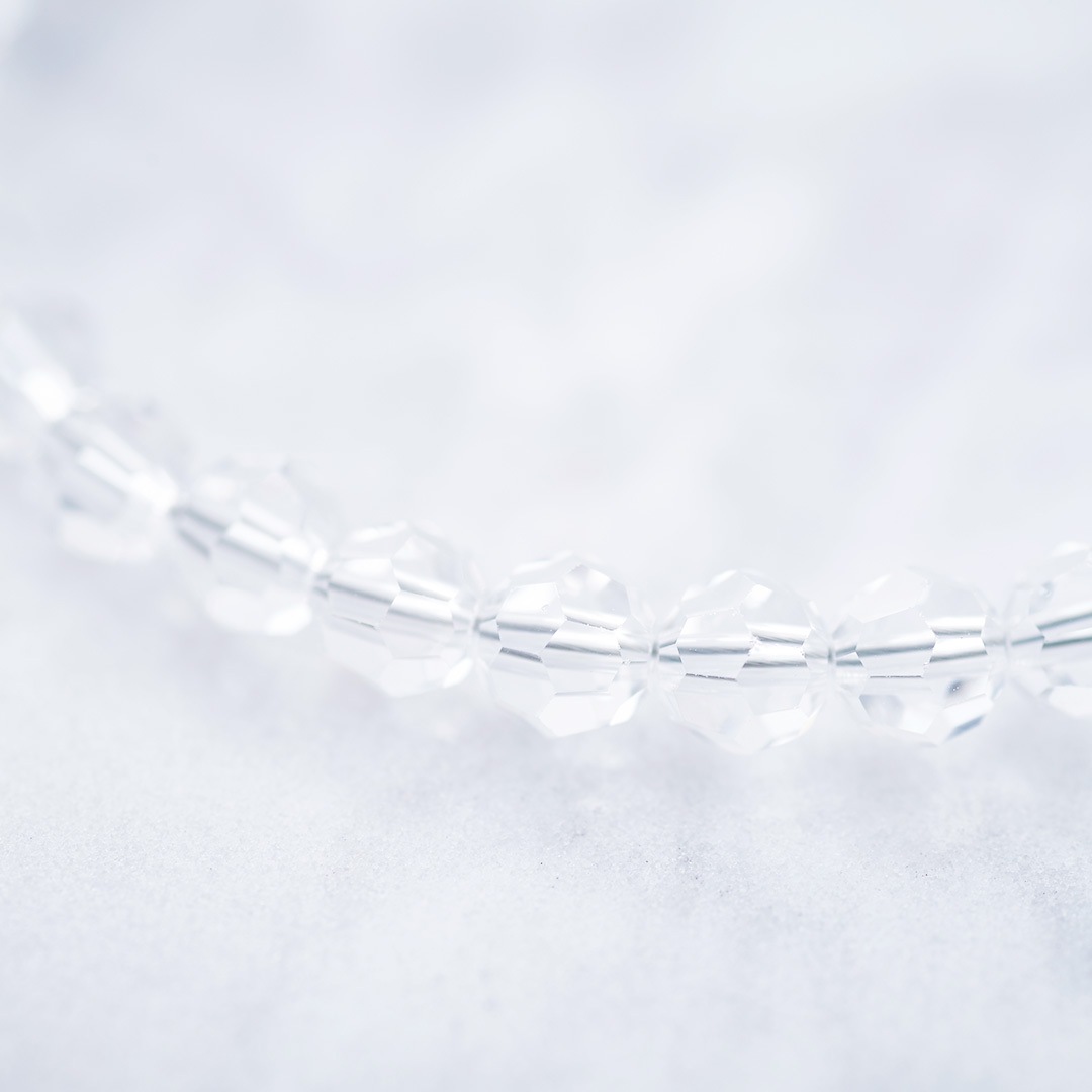 CRYSTAL GLASS ANKLET ���ꥹ���륰�饹���󥯥�å�
