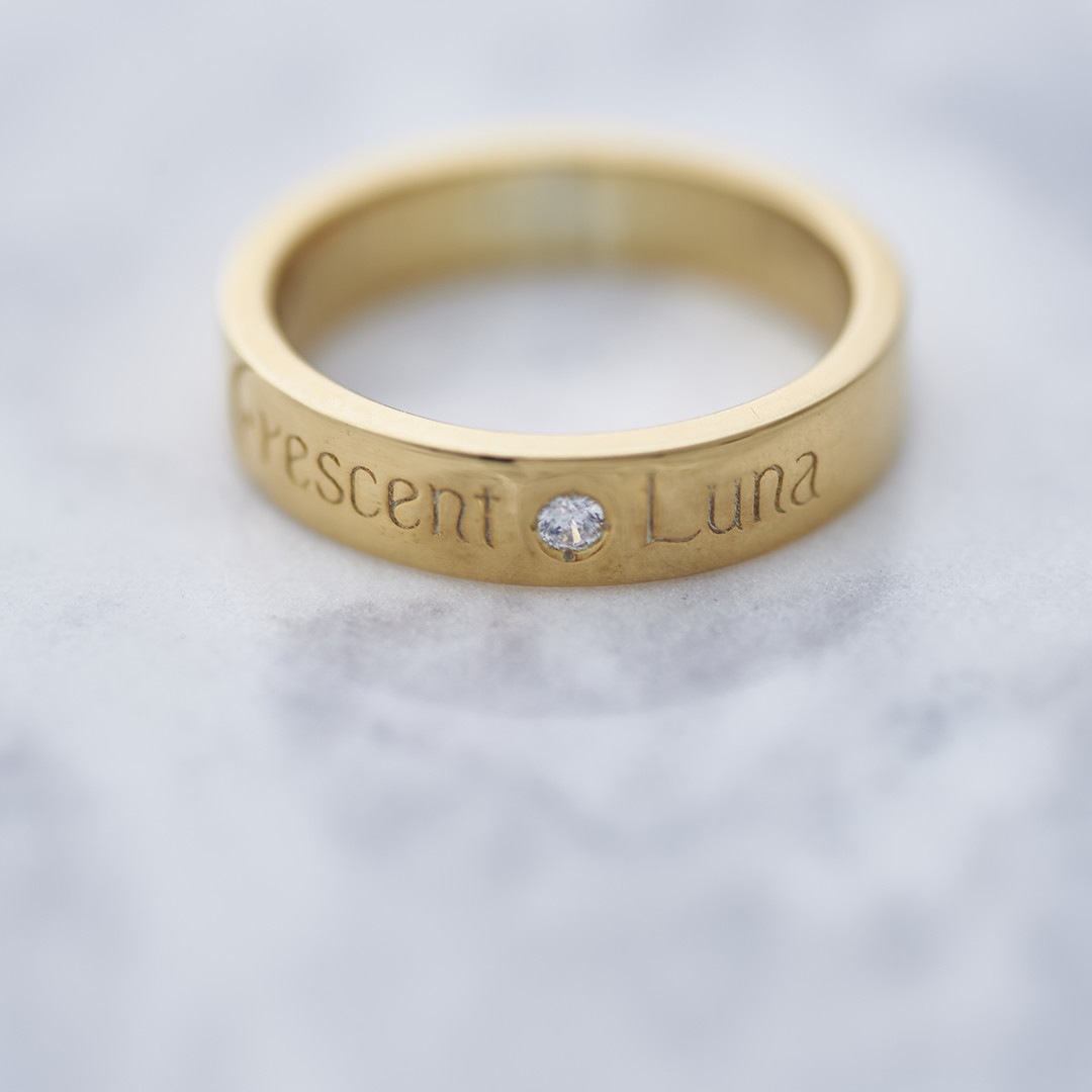 CRESCENT LUNA RING ���쥻��ȥ�ʥ��