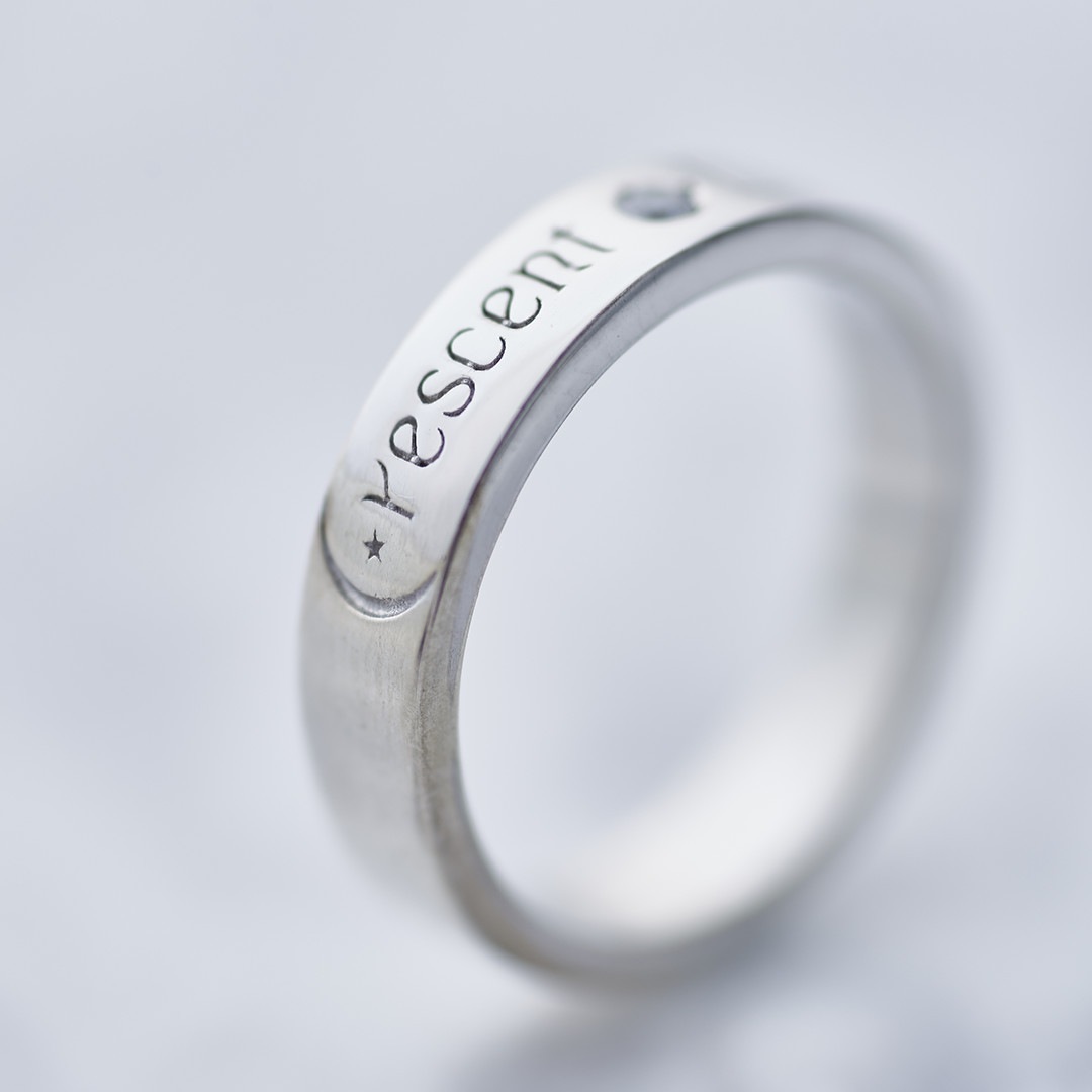 CRESCENT LUNA RING ���쥻��ȥ�ʥ��