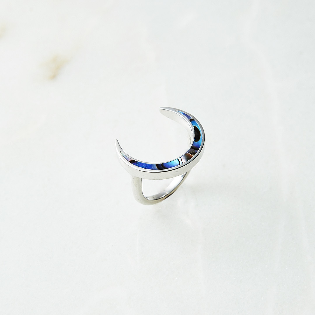 Crescent Luna クレセントルナ コンチャルナリング 定価19800円 ≪Crescent Luna/クレセントルナ≫CONCHA LUNA RING /コンチャ