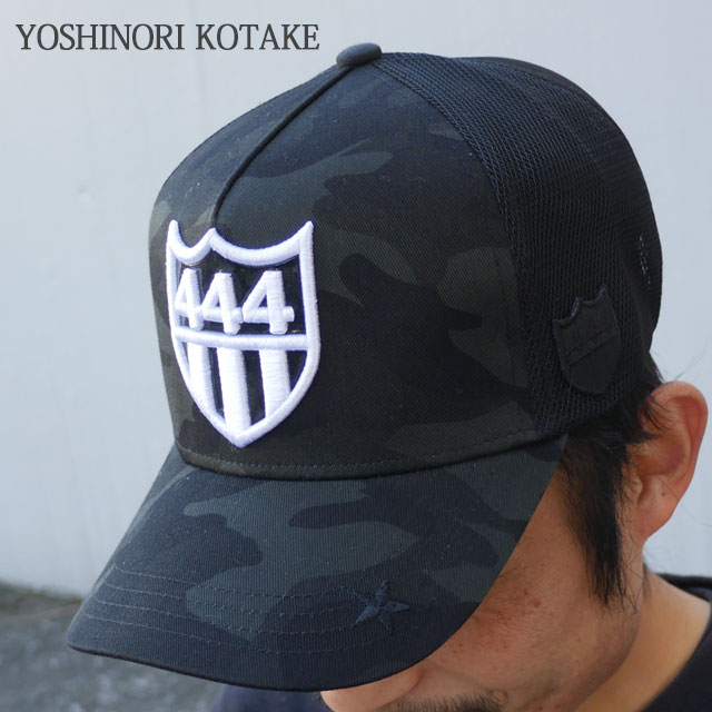 [ָݥ5ܥڡ!!]  襷Υꥳ YOSHINORI KOTAKE x Сˡ ˥塼衼 BARNEYS NEWYORK BLACK LINE 444 ʥ å奭å CAP BLACK ֥å 